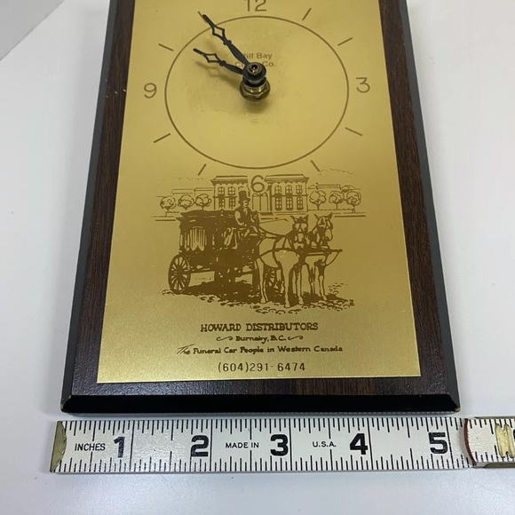 Mill Bay Clock Company Howard Distributors Funeral - Picture 3 of 4